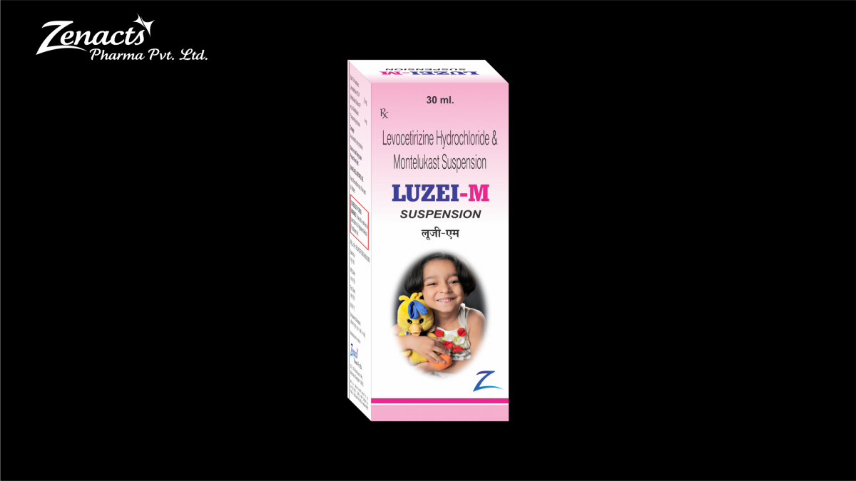 LUZEI-M-Suspension Paediatric Syrups & Drops  