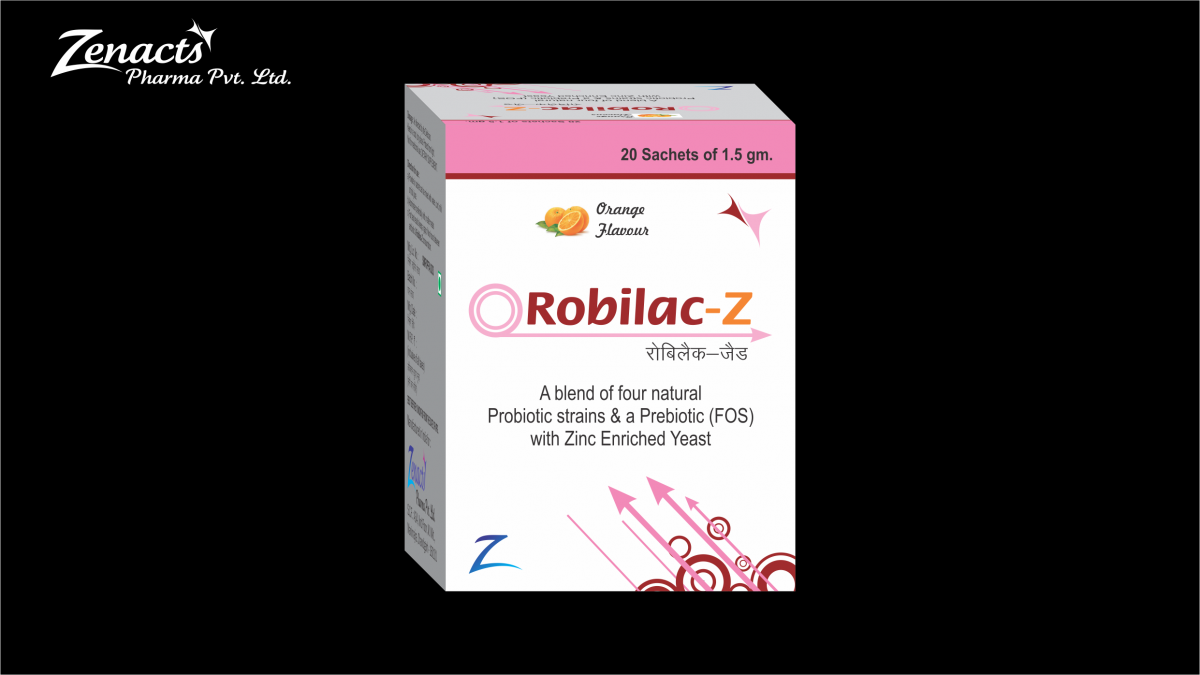 ROBILAC-Z-Sachets Syrup 