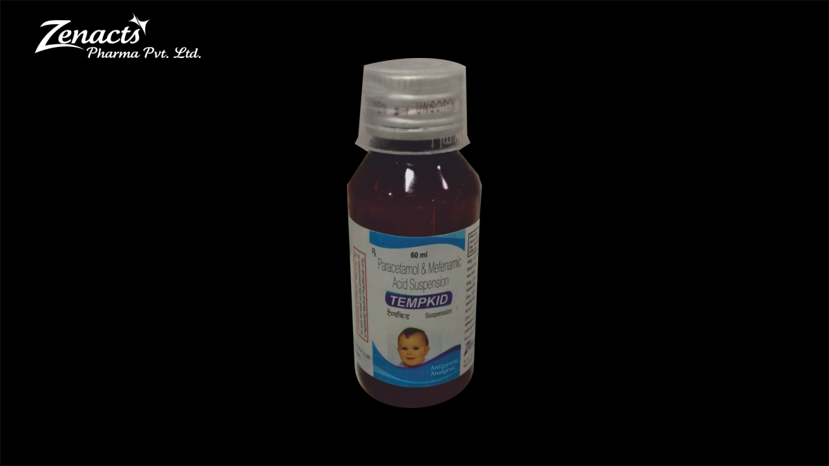 Tempkid-60ml Paediatric Syrups & Drops  