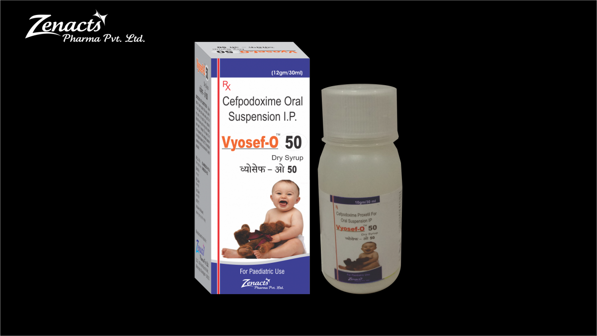 VYOSEF-O-50 Paediatric Syrups & Drops  